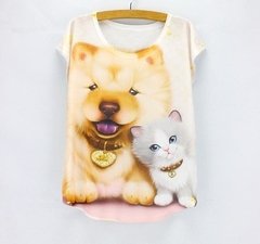 T - Shirt Cão Chow Chow - comprar online