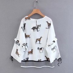 Blusa cão variados na internet