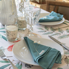 Combo Mantel Rectangular Chico + 4 Servilletas