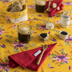 Combo Mantel Rectangular Grande + 8 Servilletas - comprar online
