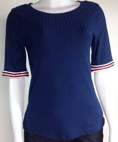 Blusa Tshirt Feminina Listra Da Moda Blogueira - comprar online