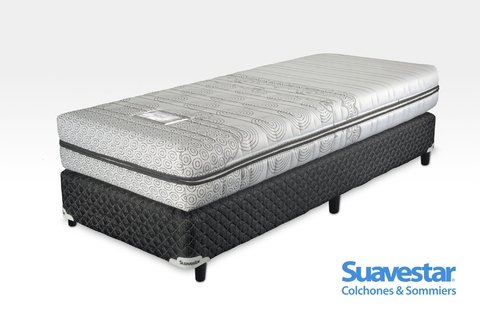 Colchón y Sommier Relax - Espuma Alta Densidad
