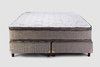 Colchón y Sommier Boreal Bamboo Pillow top - Resortes Continuos en internet