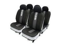 Funda Cubre Asiento Univ. Classic Negro/gris Oscuro Sparco