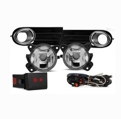 Kit Faros Auxiliares Gol Trend/voyage 08/12 Con Rejillas.