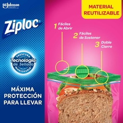 Ziploc® Bolsas Para Llevar x 50 unidades - comprar online