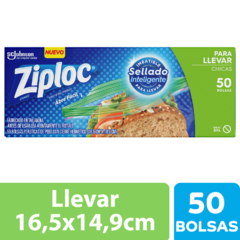 Ziploc® Bolsas Para Llevar x 50 unidades - comprar online