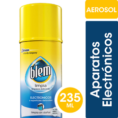 Limpiador Artículos Electrónicos y Superficies Delicadas Blem en Aerosol 235ml