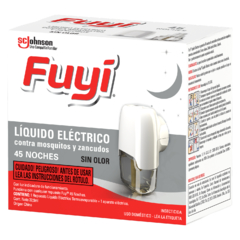 Insecticida Líquido Eléctrico Fuyí contra Mosquitos Aparato 32.90ml - comprar online