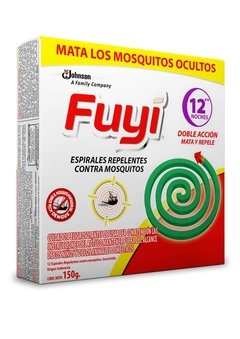 Fuyí Espiral Verde Doble Acción x12 - comprar online