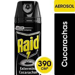 Insecticida Raid Extermina Cucarachas en Aerosol 360cc