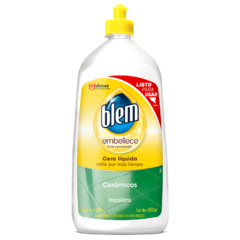 Cera Líquida Pisos Cerámicos Blem Botella 800ml Incoloro, Rojo y Negro en internet