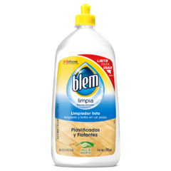 Limpiador de Pisos Plastificados y Flotantes Blem Aloe y Pepino Botella 800ml - comprar online
