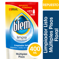 Limpiador Múltiples Pisos Blem Repuesto Económico 400ml "Vainilla Y Lavanda" o Floral - comprar online