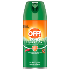 Repelente para Mosquitos OFF! Extra Duración Aerosol 170cc