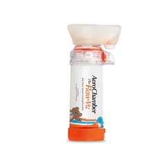 Aerocámara AeroChamber Flow-Vu Naranja - ChangoNet