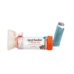 Aerocámara AeroChamber Flow-Vu Naranja - tienda online
