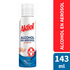 Sanitizante Aktiol Alcohol en Aerosol