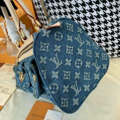 supreme denim tote bolsa