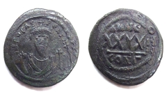 Imp Bizantino - AE Follis - Phocas 602-610DC - Constantinople