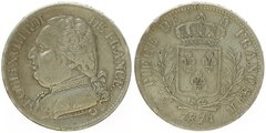 France - 5 Francs - Louis XVIII - 1814 M - KM# 702.1