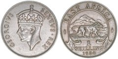 British East Africa - 1 Shilling - 1950 - KM# 31