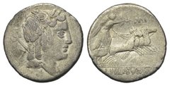 Roma Rep. - AR Denarius - L. Iulius Bursio - 85AC - CR 352/1C