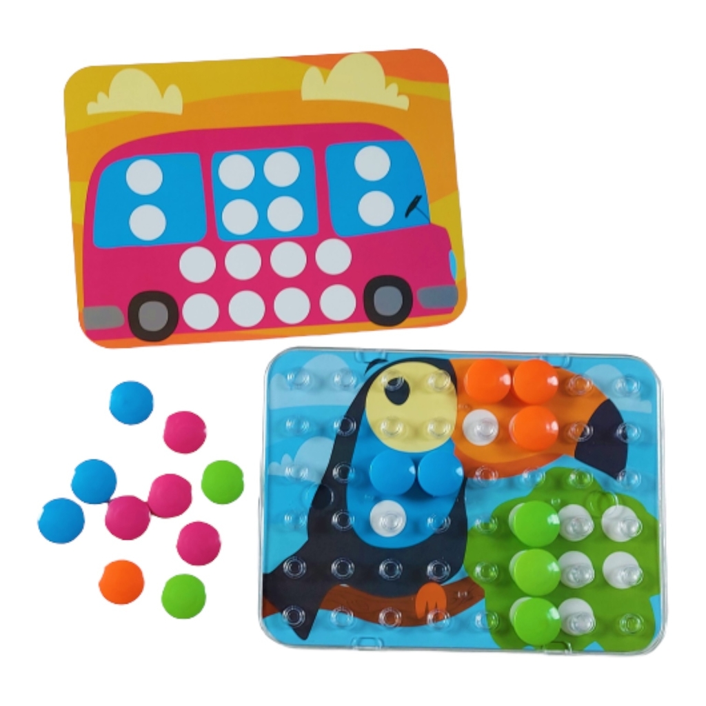 Jogo pareamento das cores, associe as cores, montessori - Grimm Toys