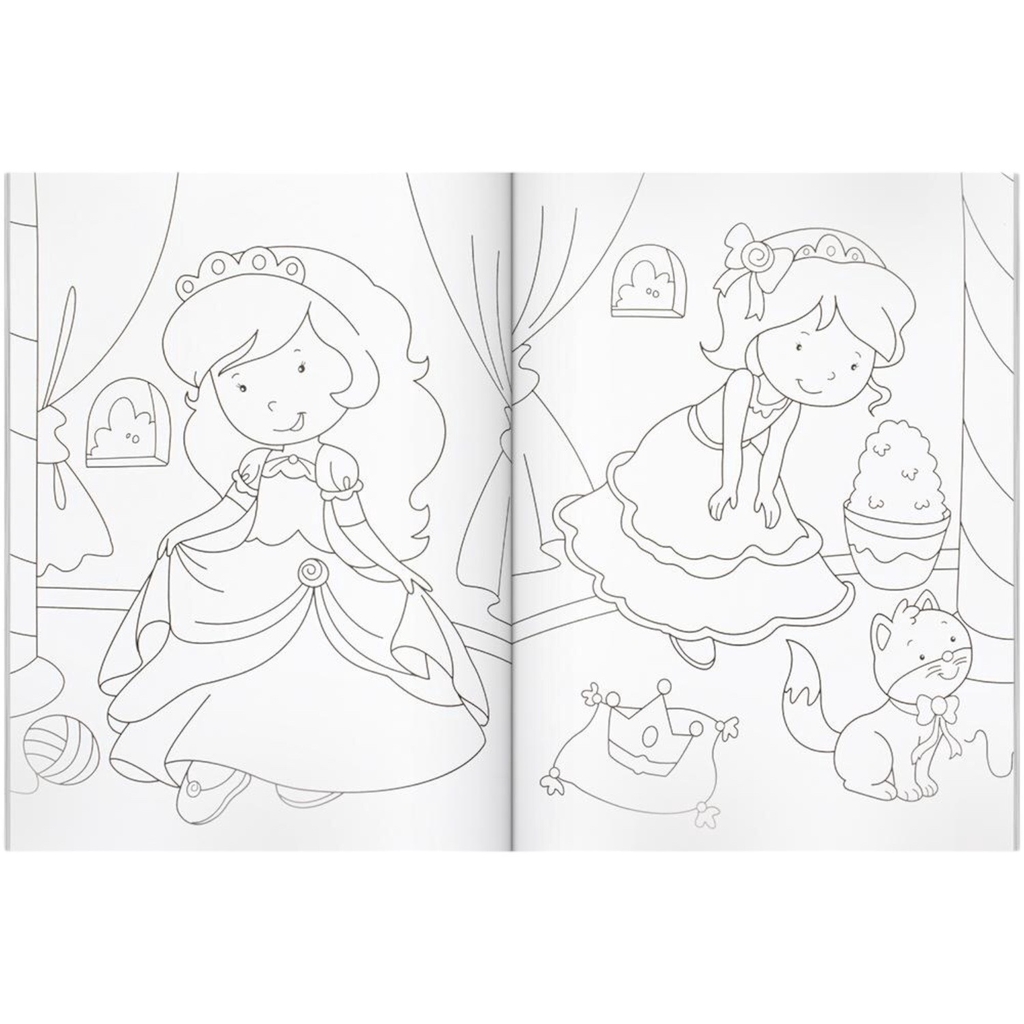 Desenho de Jovem princesa para Colorir - Colorir.com