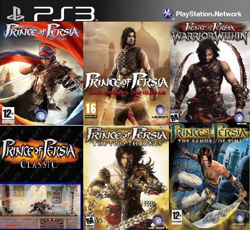 Prince Of Persia Trilogy Per PS3, Completo Di Gioco, Custodia E Manuale, NTSC-U/C, Ottime Condizioni