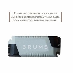 Imagen de Housing 12 Cm. Apto Para Zocalo Led Iluminación Hogar