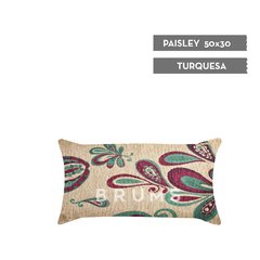 . Funda de almohadón Paisley .