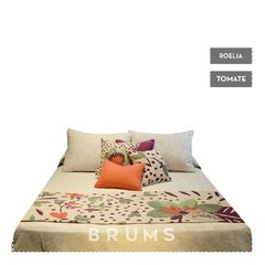 . Pie de cama + 2 fundas de almohadón Roelia . - tienda online