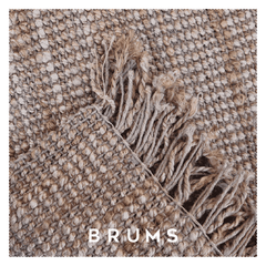 · Alfombra Yute Natural · - brums