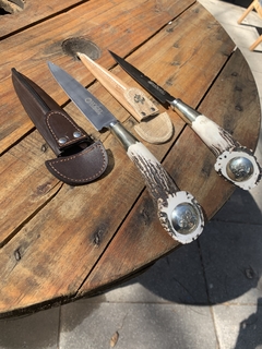 Cuchillo de Mango de asta y Alpaca