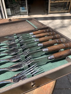 Set de 6 Cubiertos de Madera - comprar online