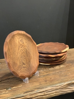 Platos redondos de Algarrobo - comprar online