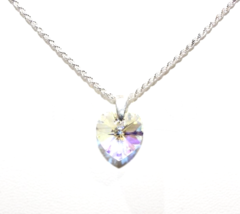 DIJE CORAZON CRISTAL 10MM - comprar online