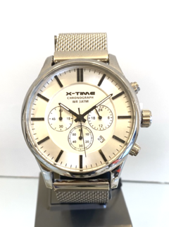 REOJ X-TIME PLATEADO