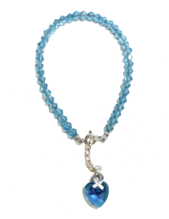 PULSERA CRISTAL CELESTE