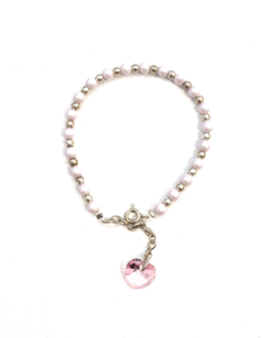 PULSERA SW PERLITAS ROSA