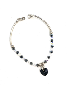 PULSERA CRISTAL B SEMI RIGIDA
