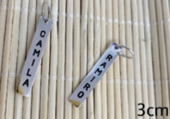 DIJE PERSONALIZADO BARRITA - comprar online