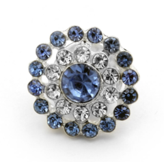 pin escarapela strass