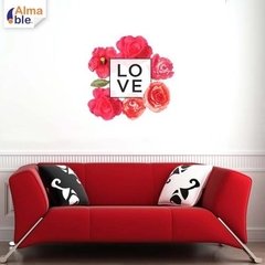 Vinilos Decorativos De Flores Y Frases Para El Hogar.