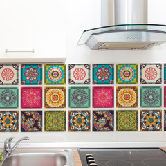 VINILO IMPRESO LAMINADO PARA AZULEJOS TROQUELADOS LISTOS PARA INSTALAR