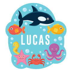 Placas Infantiles con formas. Con Nombre, Frases. Routeadas - tienda online