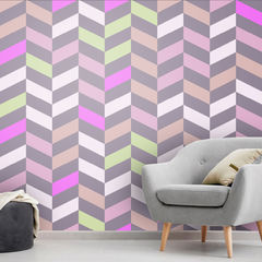 Mural decorativo. Vinilo Impreso Laminado Autoadhesivo. Scandinavo Cuad en internet