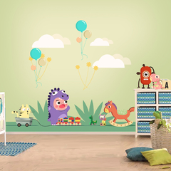 VINILO DECORATIVO INFANTIL TROQUELADO LISTO PARA INSTALAR