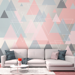 Mural decorativo. Vinilo Impreso Laminado Autoadhesivo. Escandinavo pun